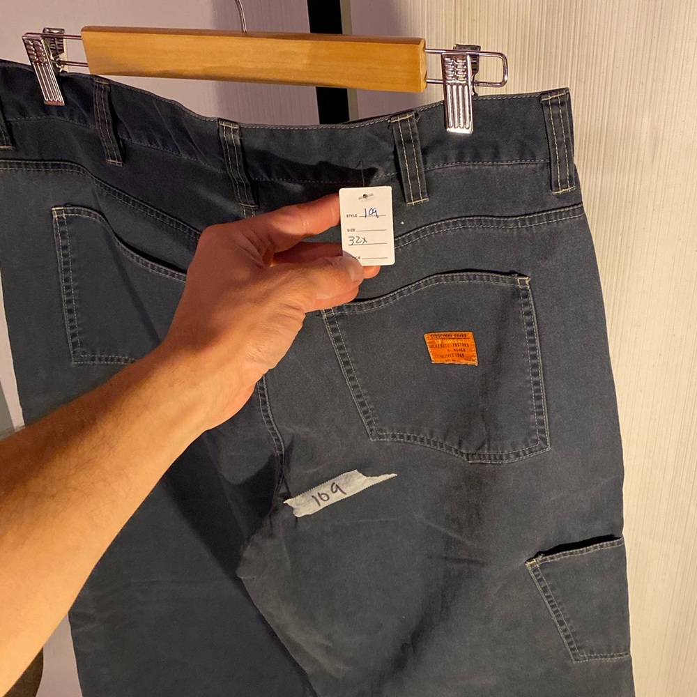 Men's STRUCTURE, relaxed, retro, indigo, denim.